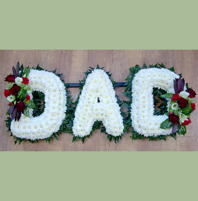 Funeral Florists in Bolton, Tribute Letters