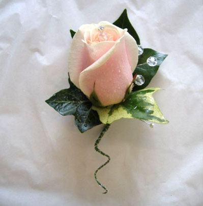 Wedding Florist in Bolton, Rose Buttonhole